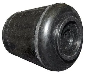 1/2" BLK Rubb Leg Tip