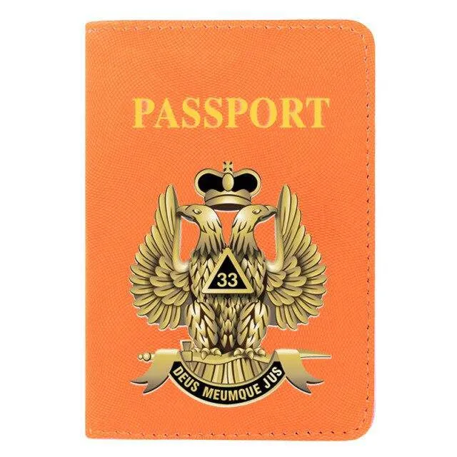 33rd Degree Scottish Rite Wallet - Passport & Credit Card Holder