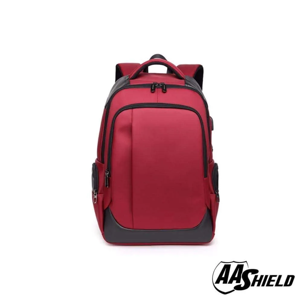 AA Shield - Bullet Proof School Safety Backpack Bag - RED - NIJ IIIA 3A Plate Panel Insert