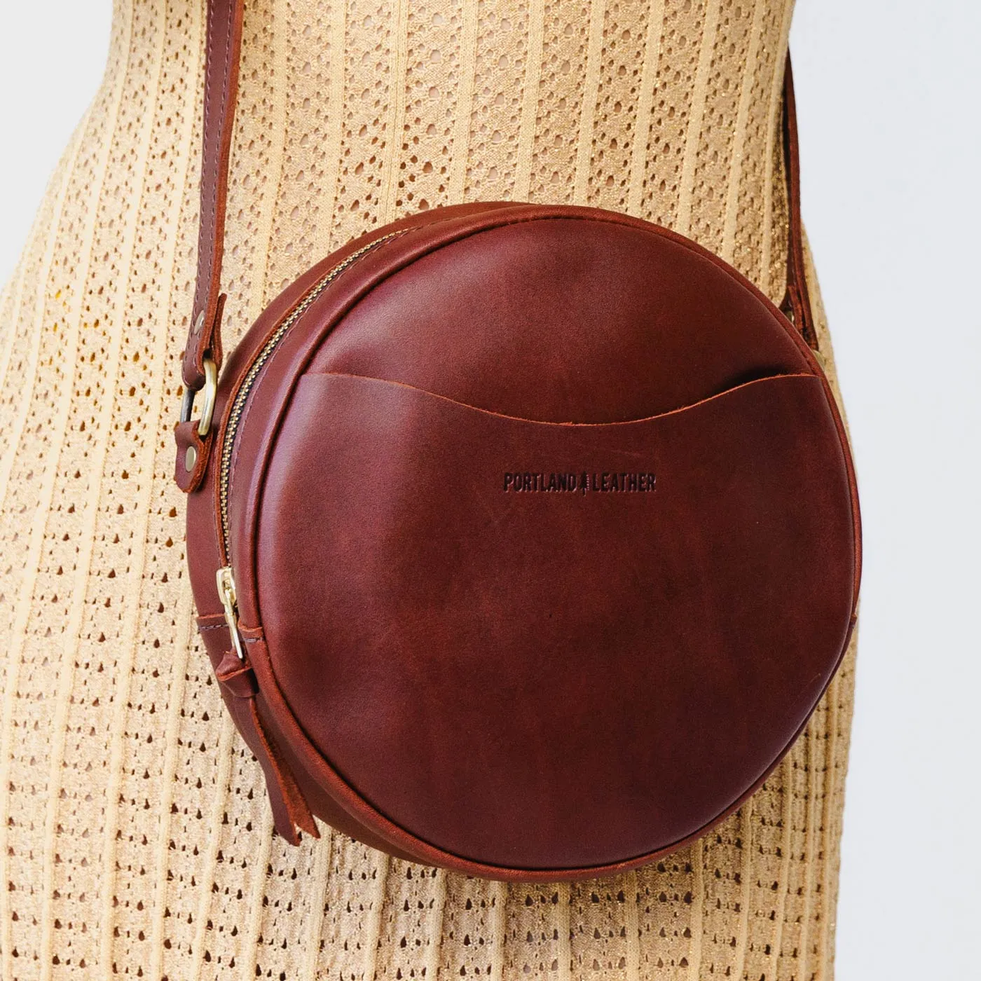 'Almost Perfect' Circle Crossbody