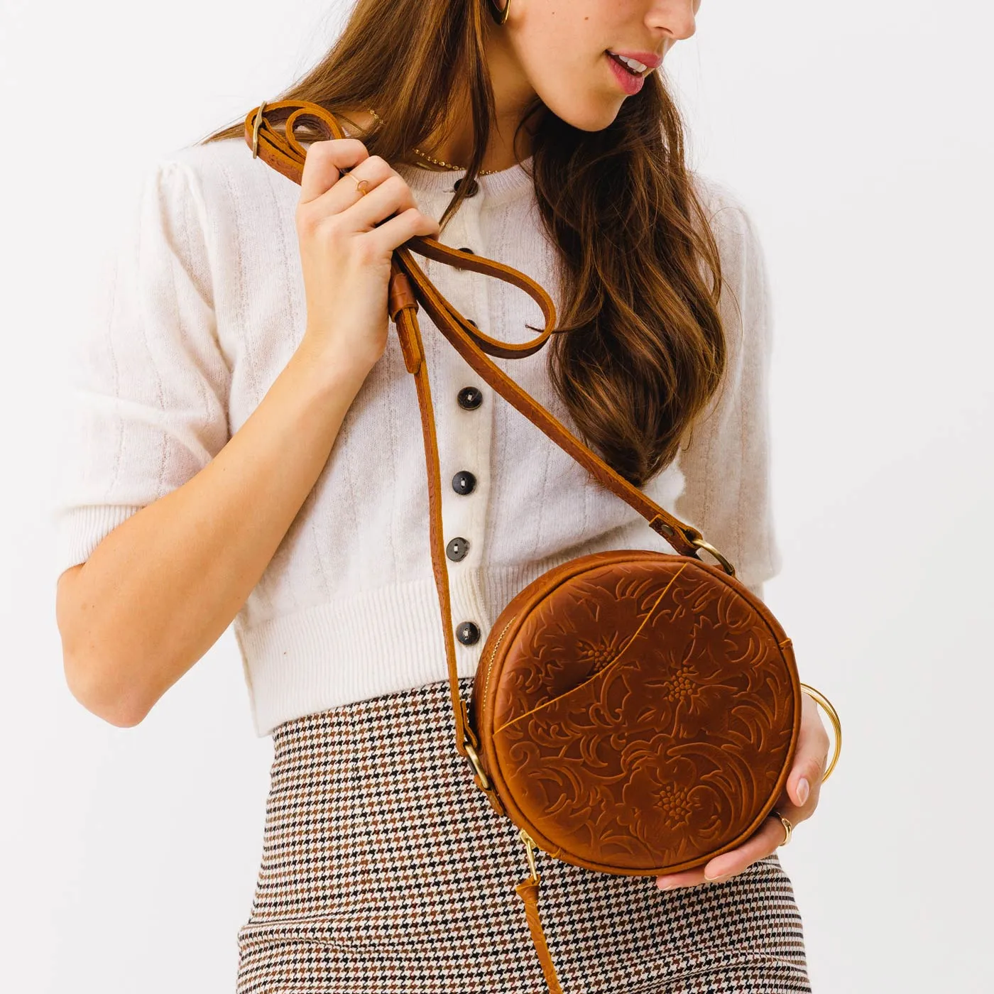 'Almost Perfect' Circle Crossbody