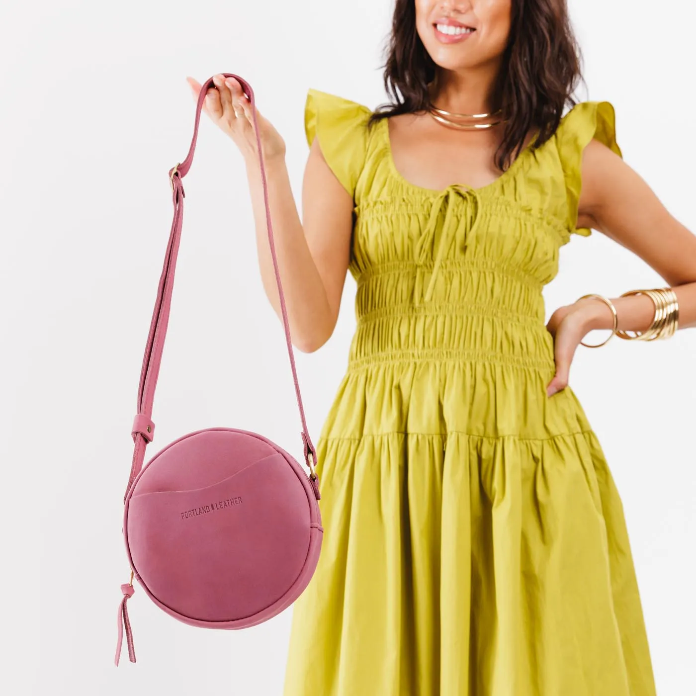 'Almost Perfect' Circle Crossbody