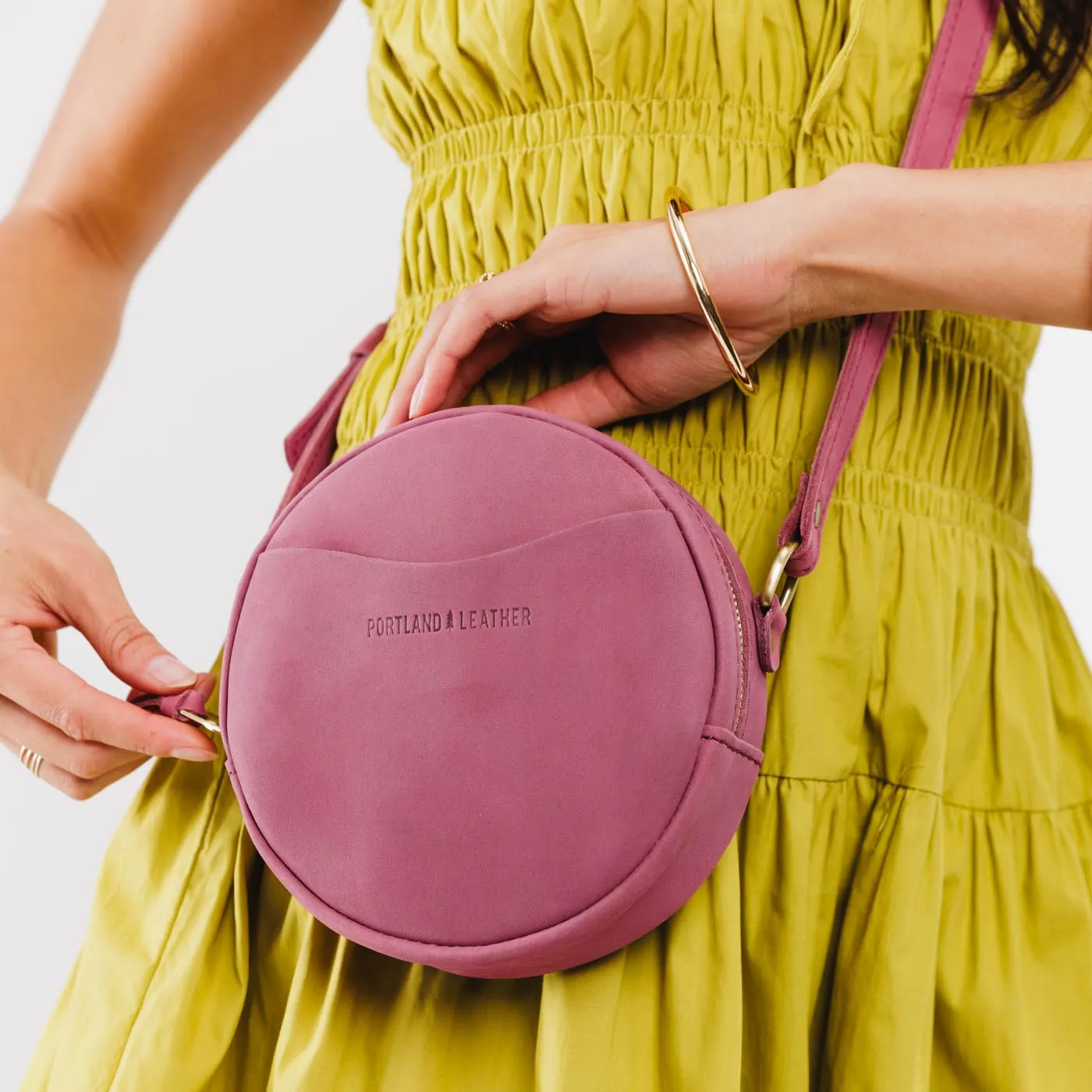 'Almost Perfect' Circle Crossbody