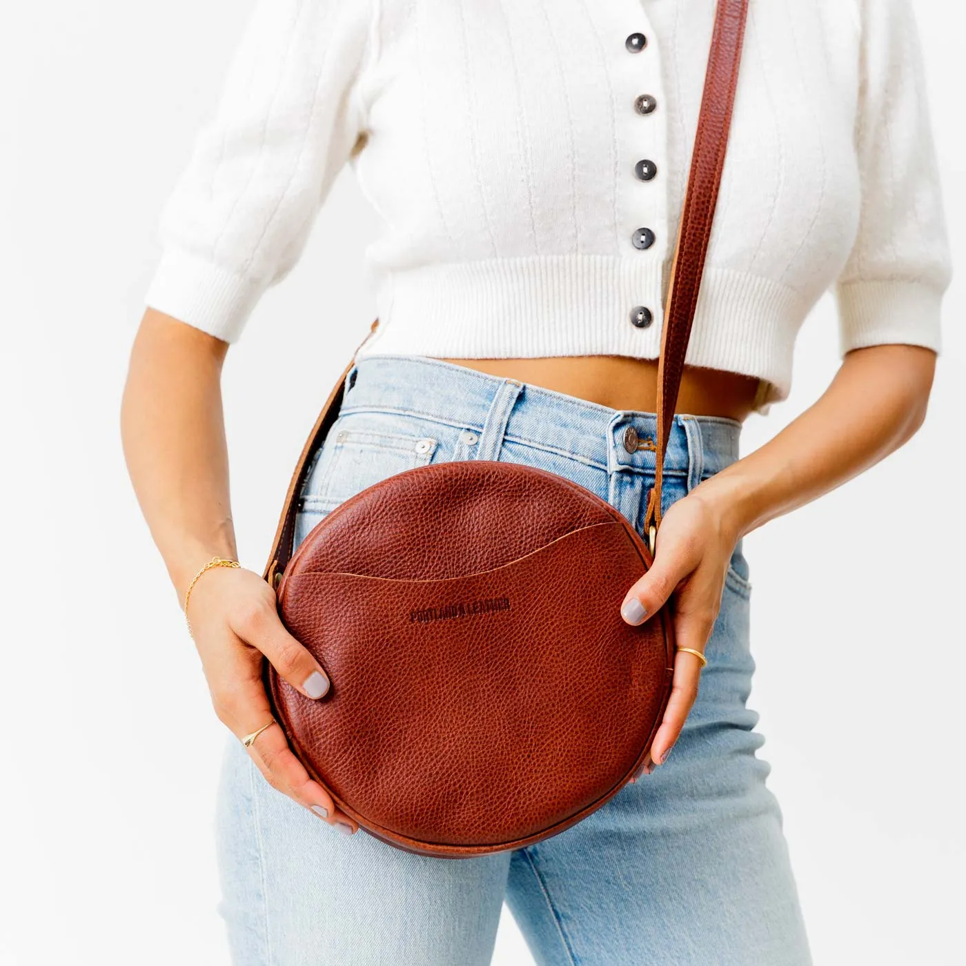 'Almost Perfect' Circle Crossbody