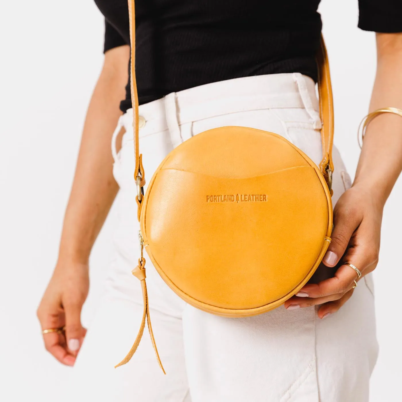 'Almost Perfect' Circle Crossbody