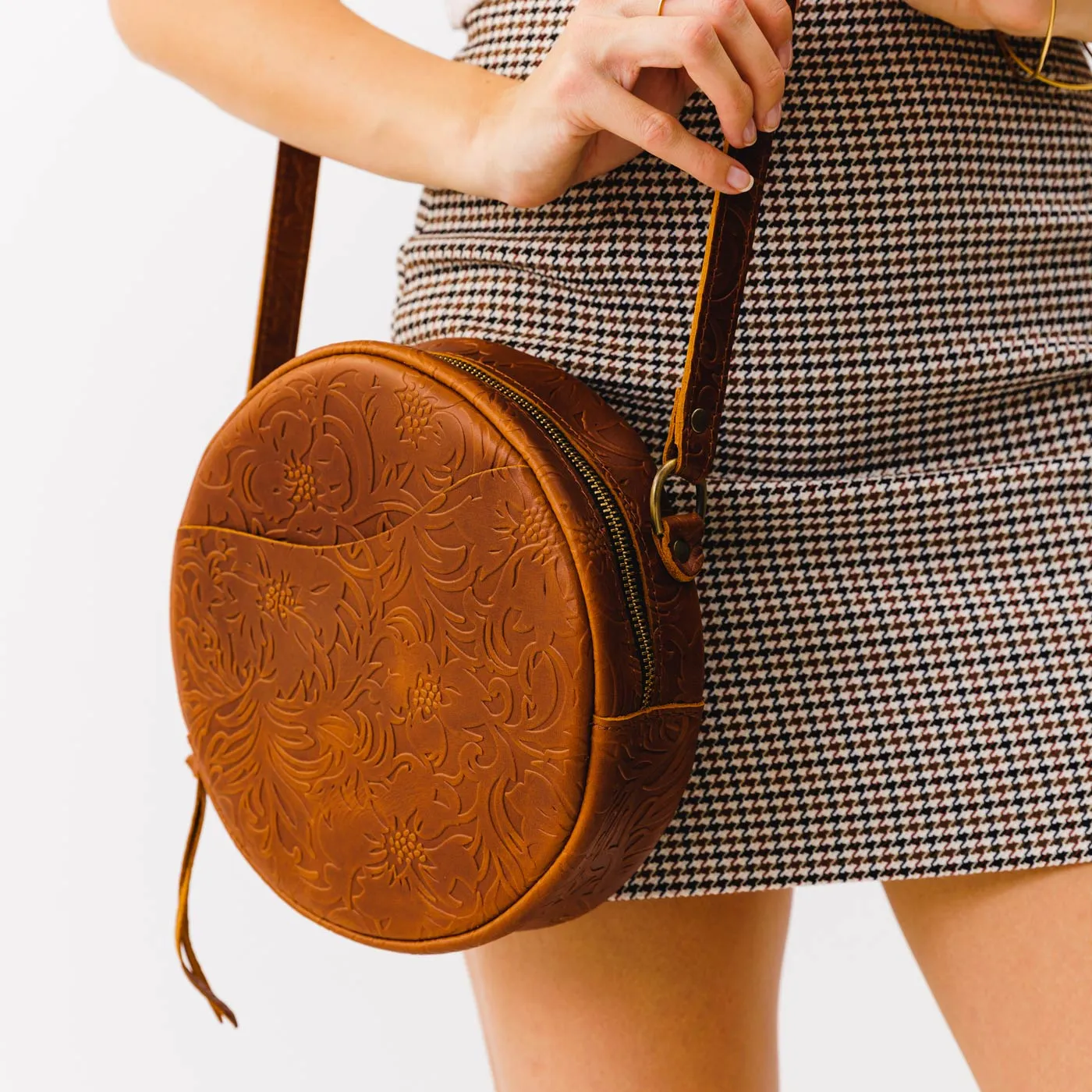 'Almost Perfect' Circle Crossbody