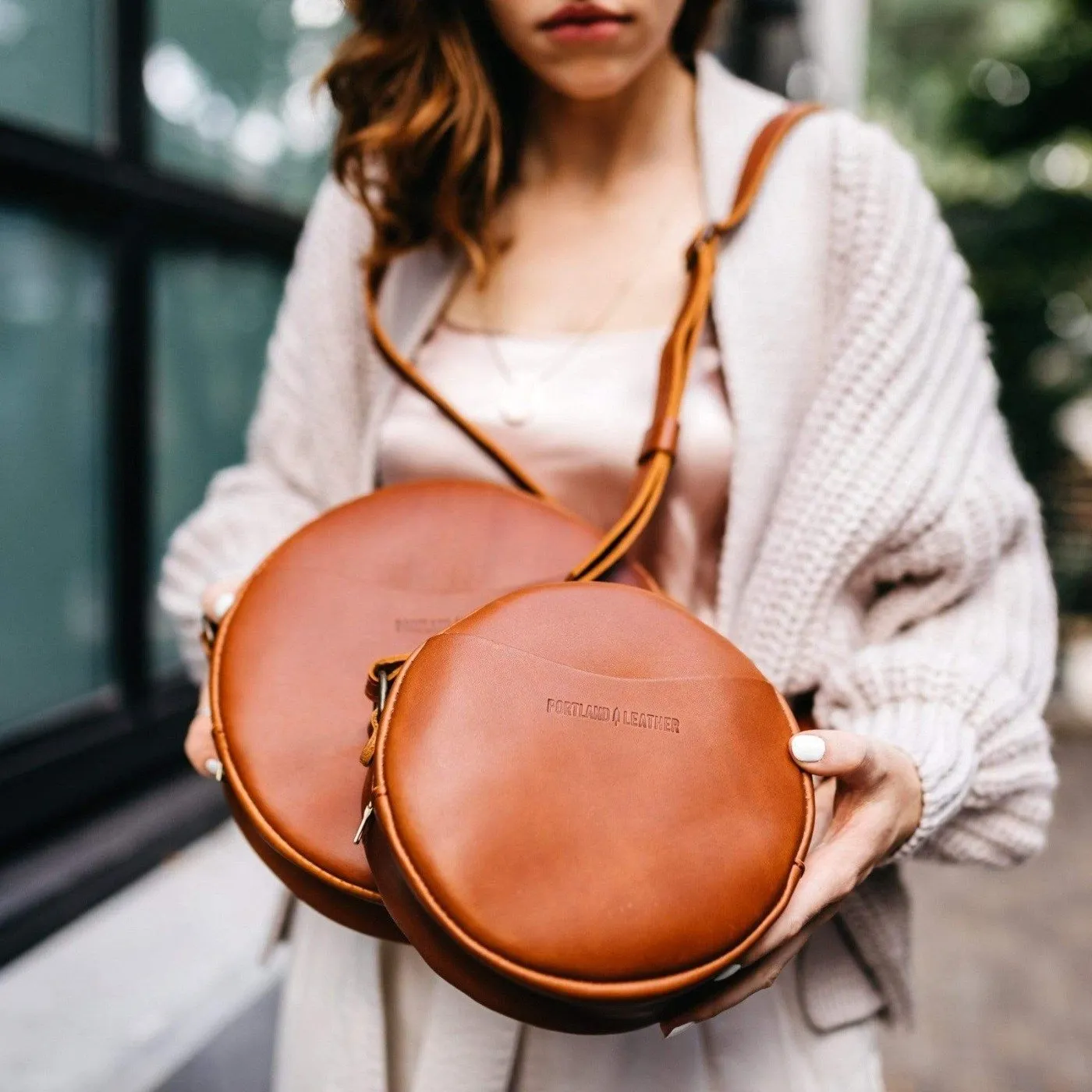 'Almost Perfect' Circle Crossbody