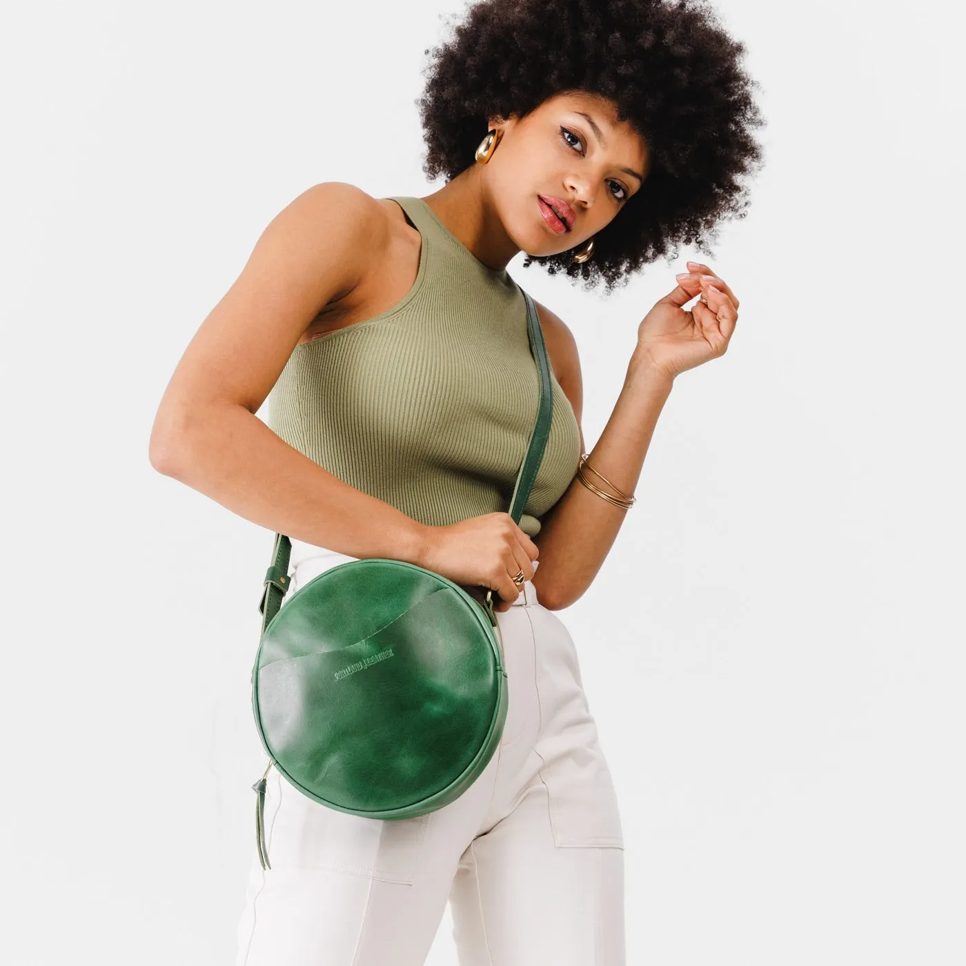 'Almost Perfect' Circle Crossbody