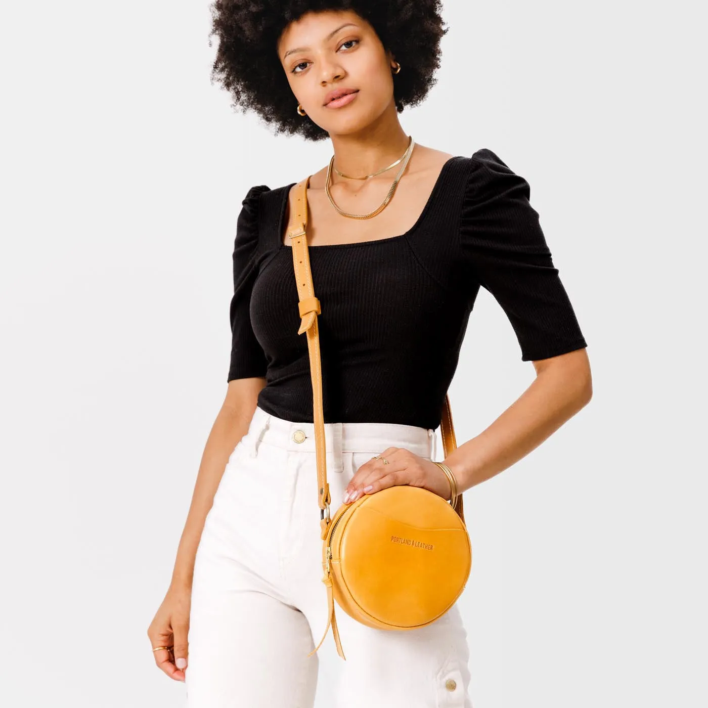 'Almost Perfect' Circle Crossbody