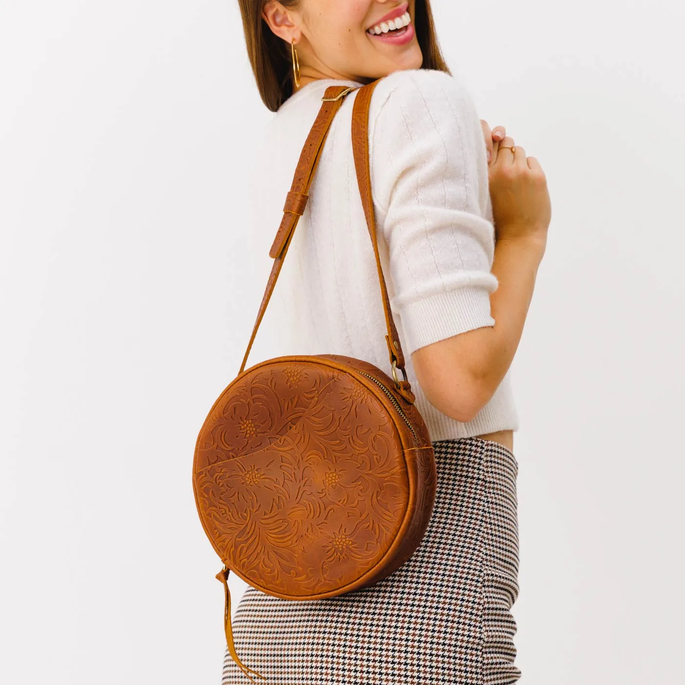 'Almost Perfect' Circle Crossbody