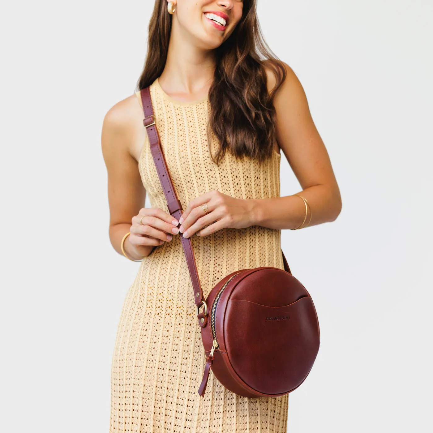 'Almost Perfect' Circle Crossbody