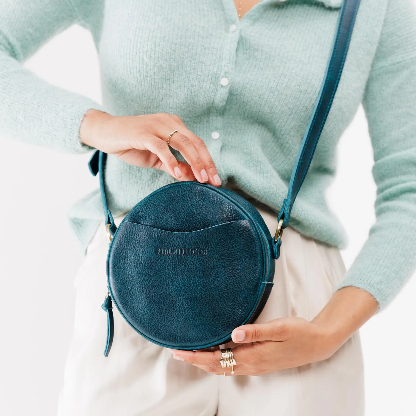 'Almost Perfect' Circle Crossbody