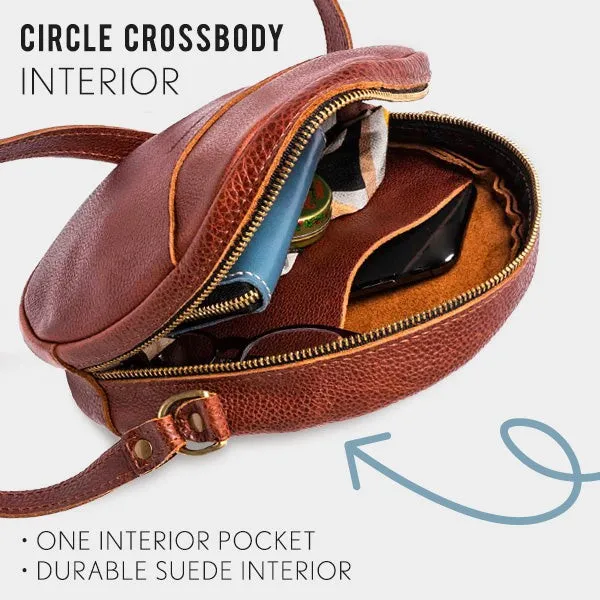 'Almost Perfect' Circle Crossbody