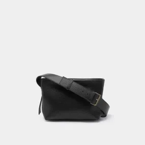 Assembly Label Bridie Leather Crossbody Bag - Black