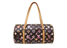 Authentic Louis Vuitton Limited Edition Brown Monogram Watercolor Papillon Bag