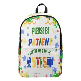 Autism Awareness Backpack Multicolor