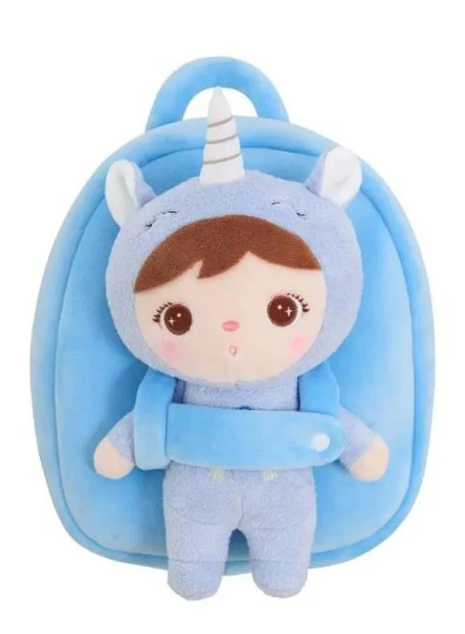 Backpack with Plush Doll for Toddlers and Kids - Ideal for School and Play