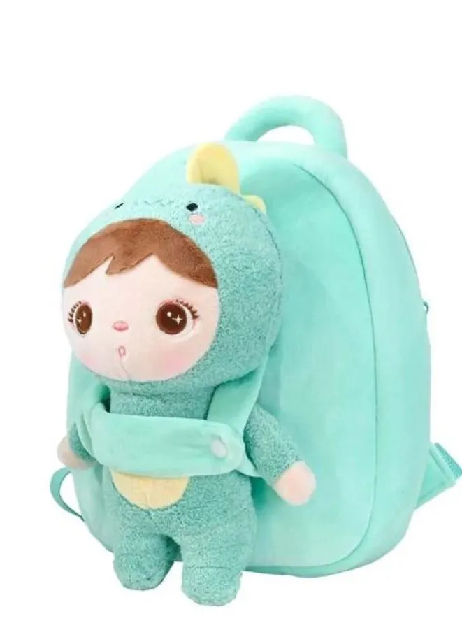 Backpack with Plush Doll for Toddlers and Kids - Ideal for School and Play