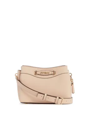 Beige Emera Girlfriend Crossbody Bag