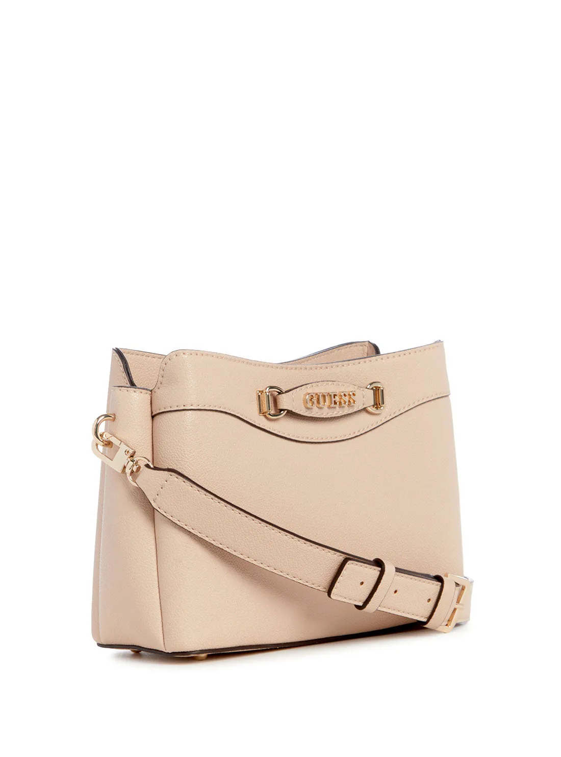 Beige Emera Girlfriend Crossbody Bag