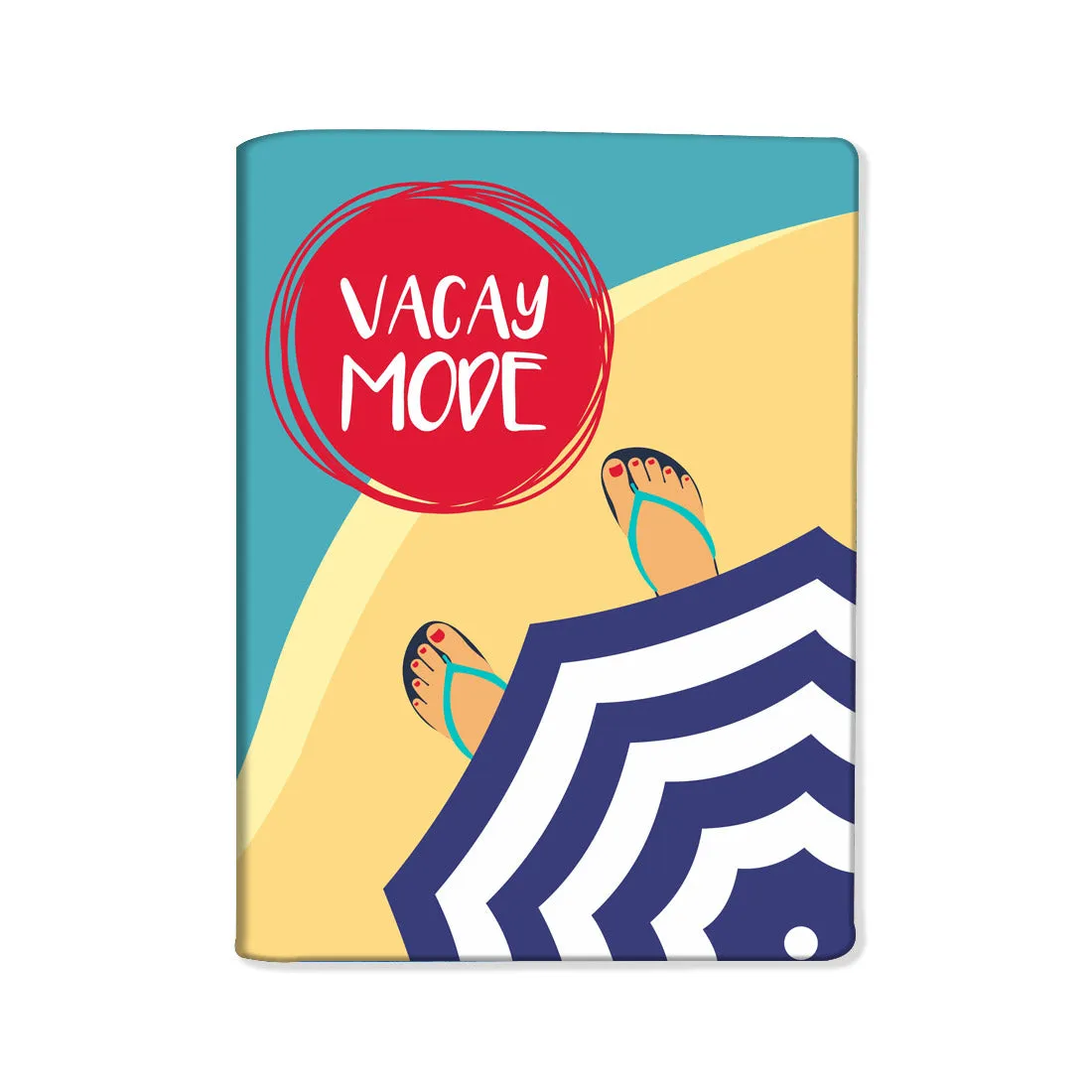 Best Passport Holder for Travel Case with Luggage Tag Set - Vacay Mode