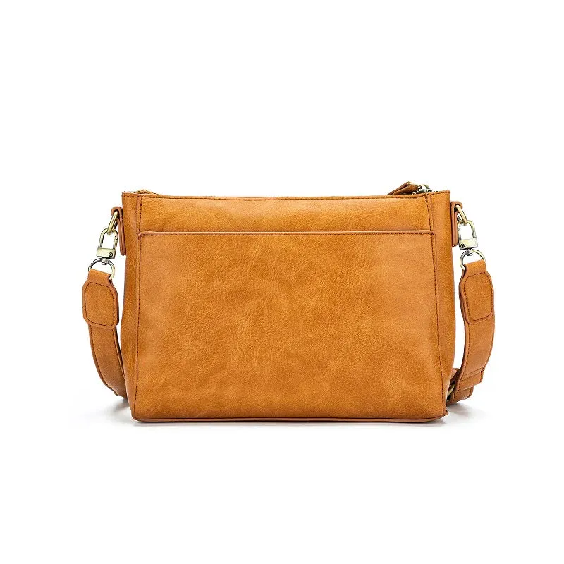 Black Caviar Designs Crossbody Bag - Aspen Tan