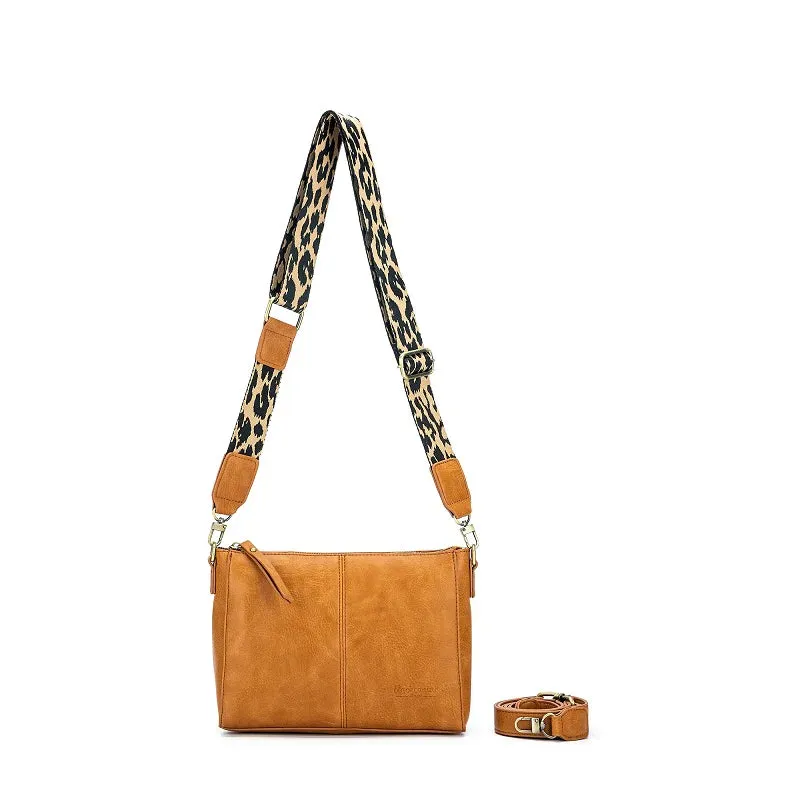 Black Caviar Designs Crossbody Bag - Aspen Tan