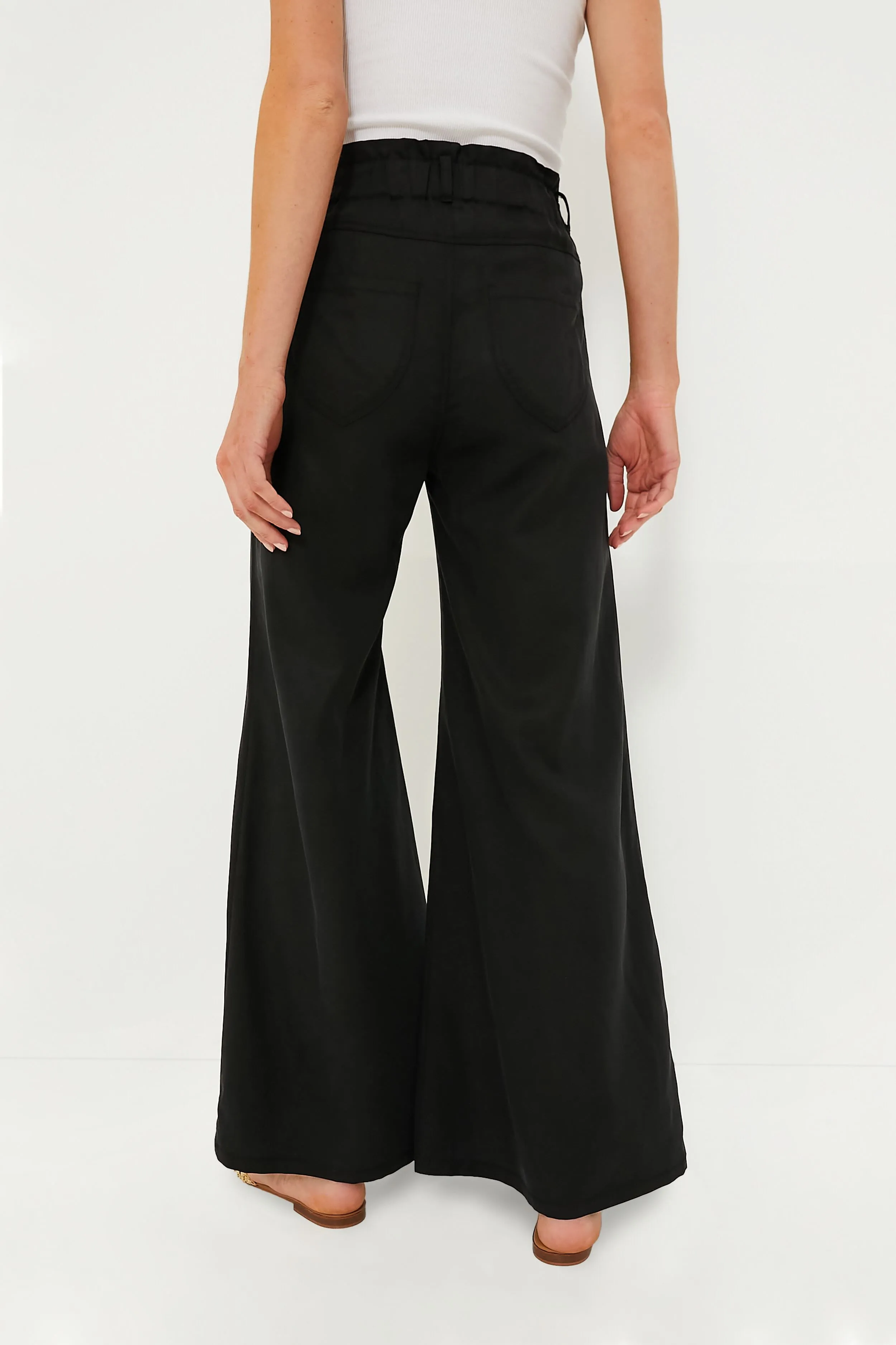 Black Tulip Wide Leg Pant