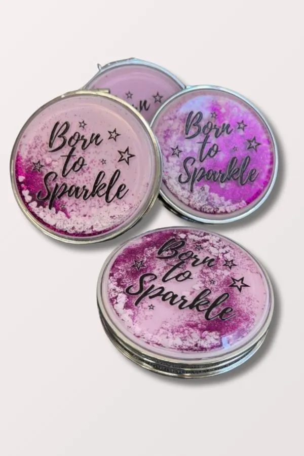 Born To Sparkle Compact Mirror