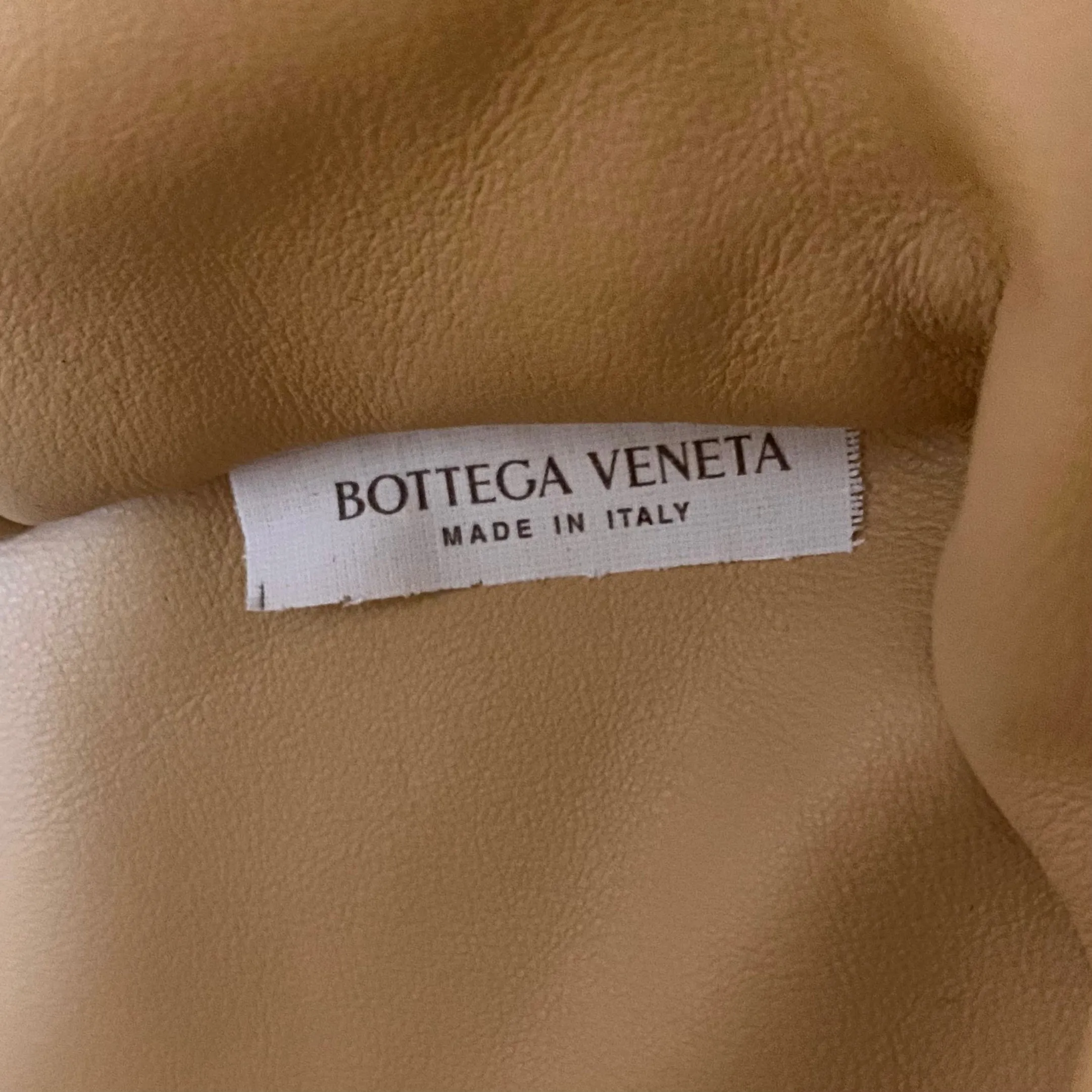 Bottega Veneta Beige Bucket Bag