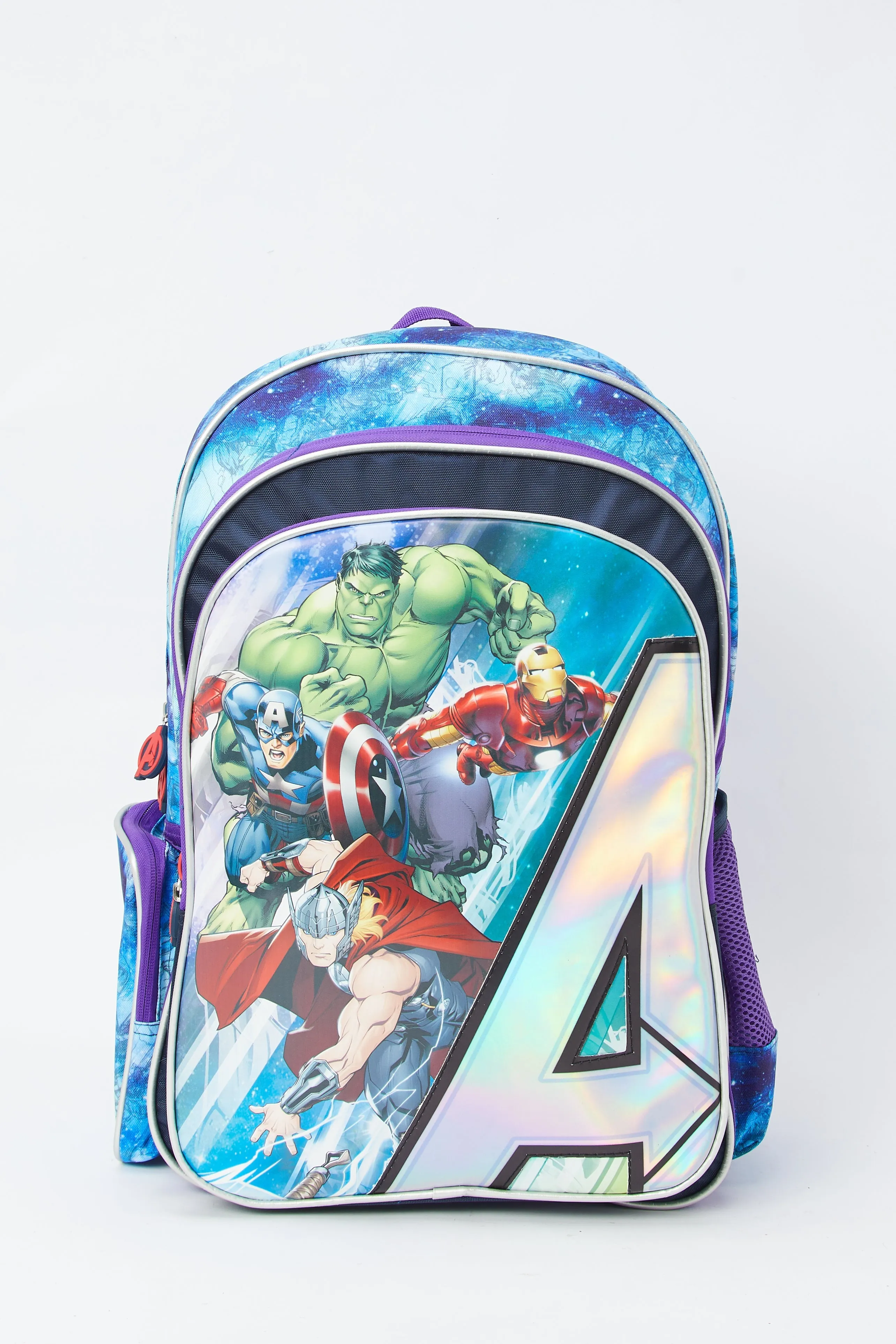 Boys Multicolour Marvel Mighty Avengers 18" Backpack