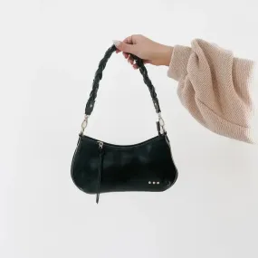 Brynlee Braided Vegan Leather Bag