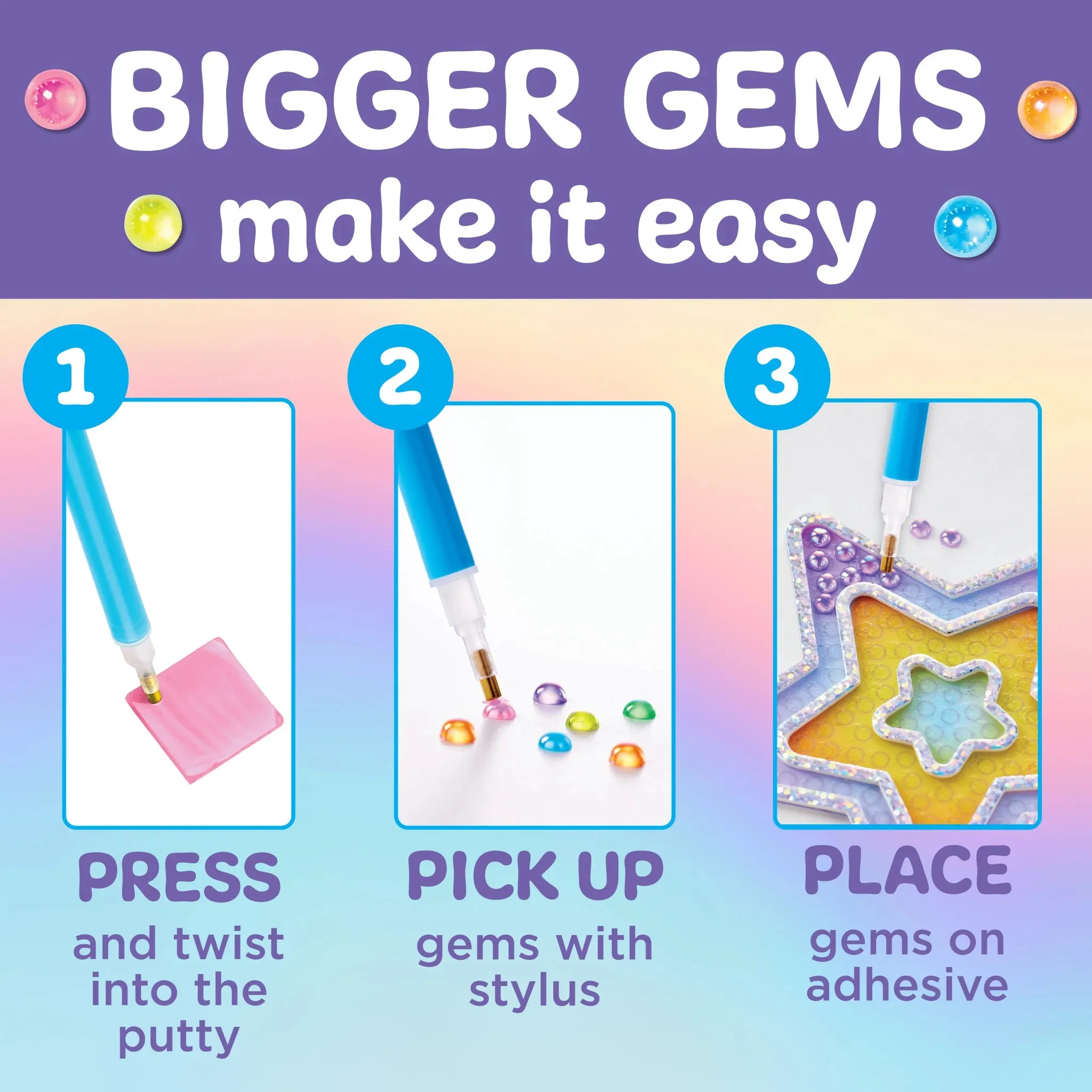 Bubble Gems Super Sticker Star