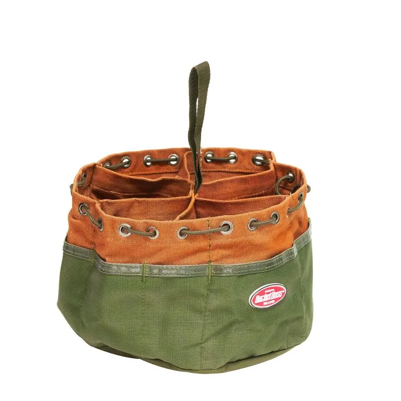 Bucket Boss 25001 Parachute Bag Small Parts Bag in Brown