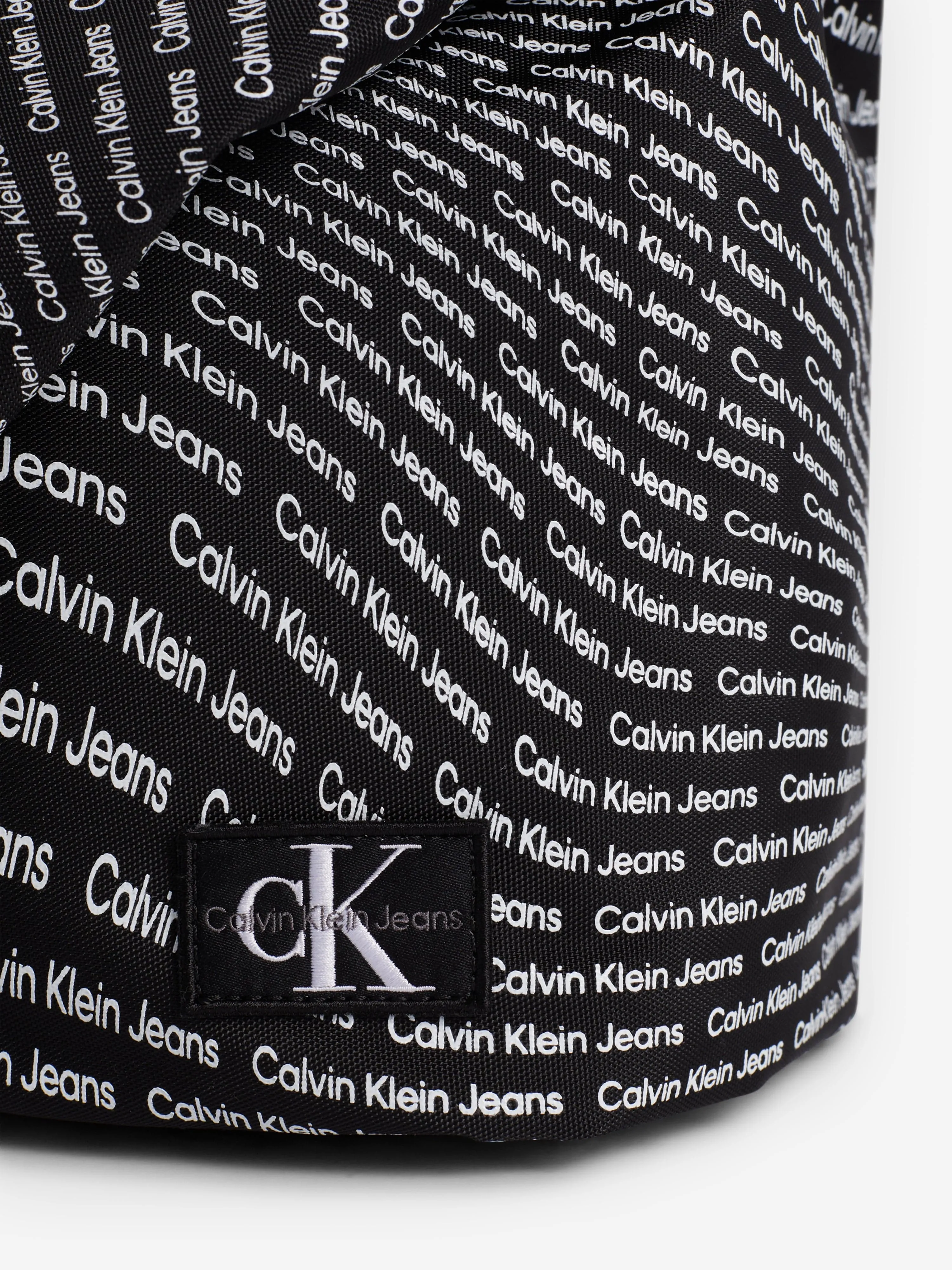 Calvin Klein Kids Logo Backpack in Black