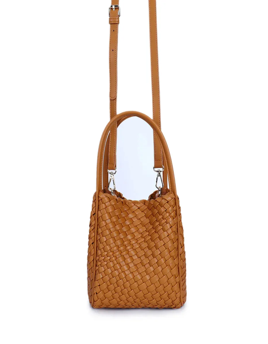 Camel Hollace Mini Tote