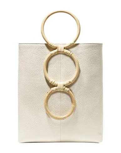 Carolina Santo Domingo Women Handbag Ivory -- --