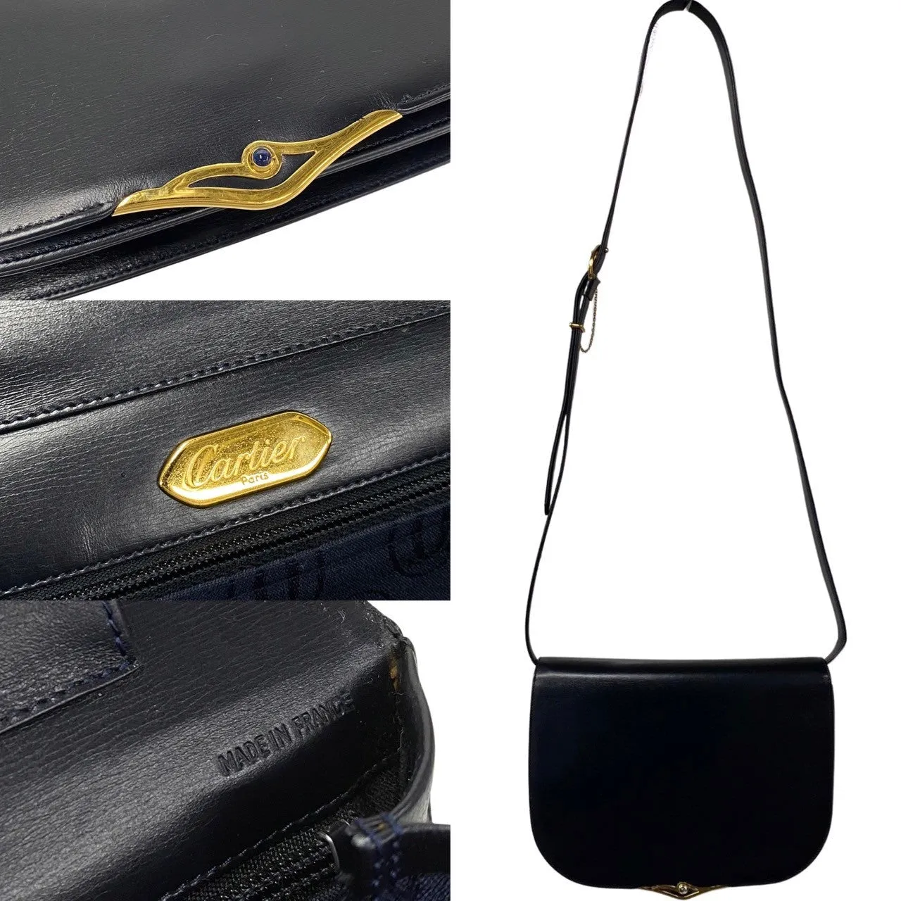 Cartier Leather Crossbody Bag  Leather Crossbody Bag