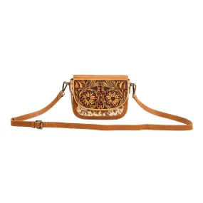 Chaithra Tooled Leather Bag