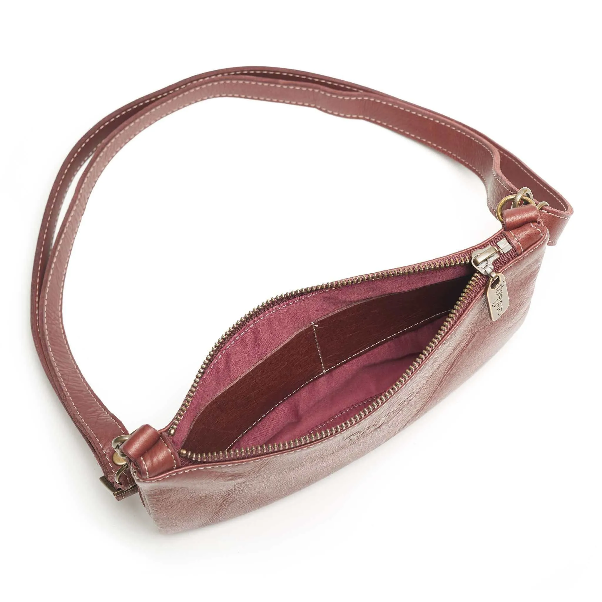 Cher Mini Crossbody - Merlot