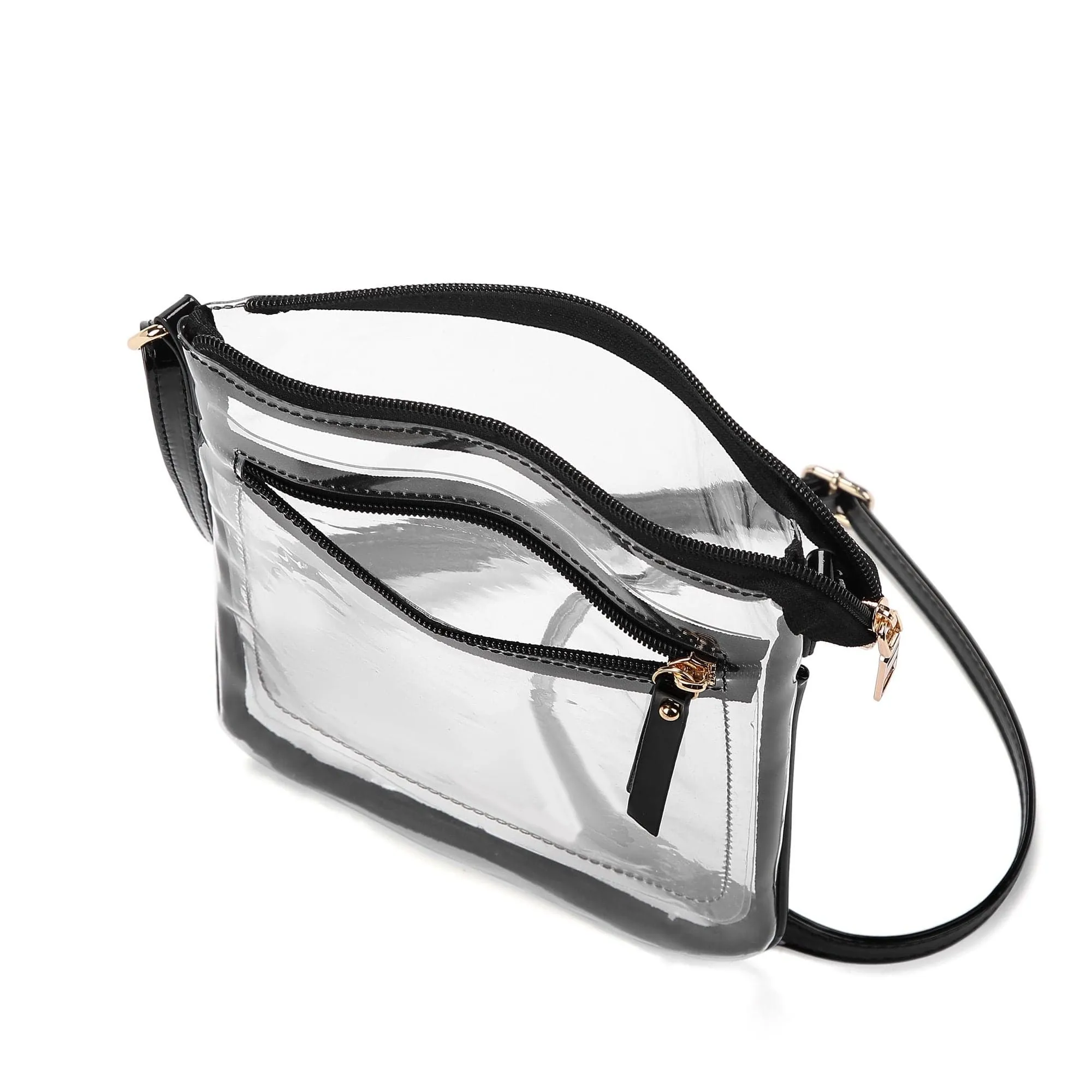 CL408 Sandy Clear Crossbody Bag