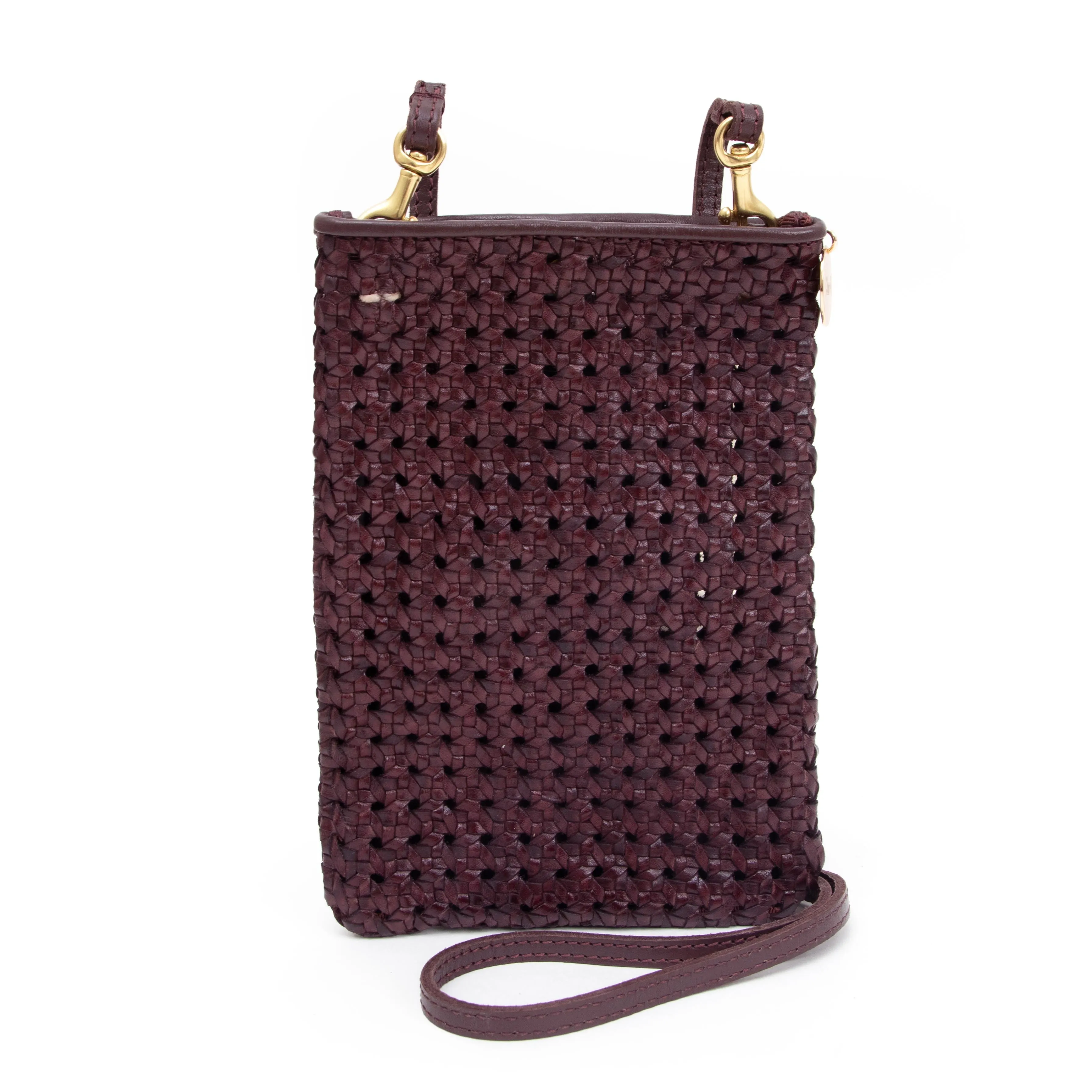 Clare V. - Poche in Plum Rattan