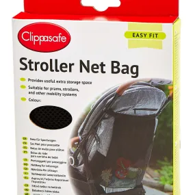 Clippasafe Stroller Net Bag Black