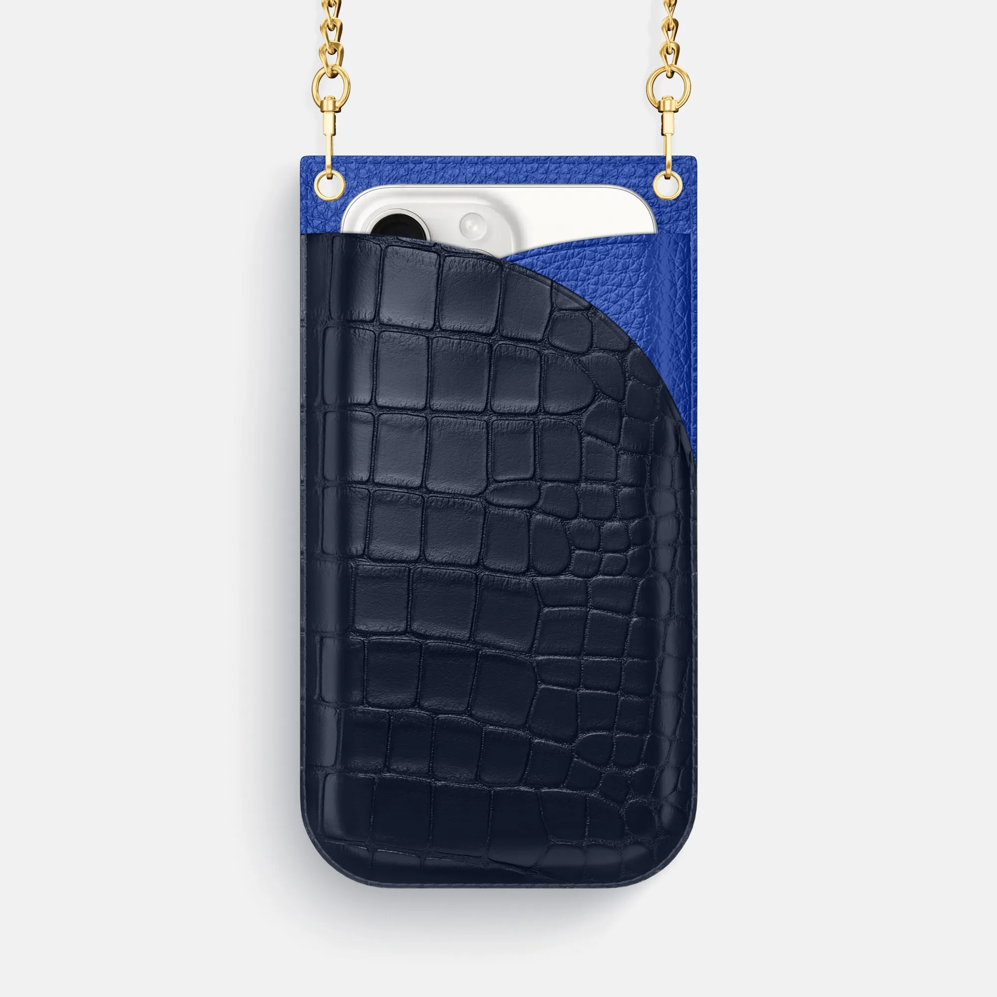 Crossbody Bag For iPhone 16 Pro Max In Alligator