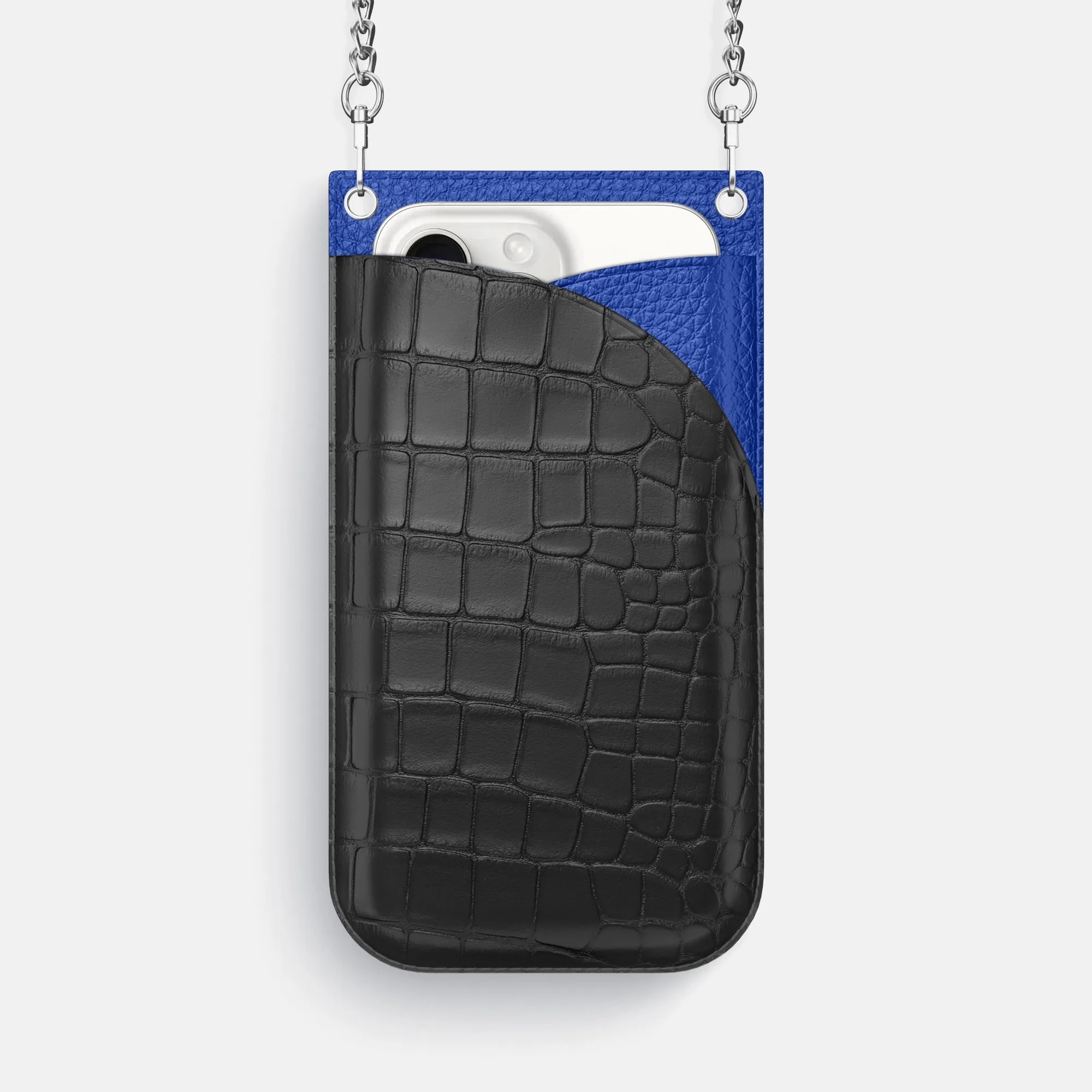 Crossbody Bag For iPhone 16 Pro Max In Alligator