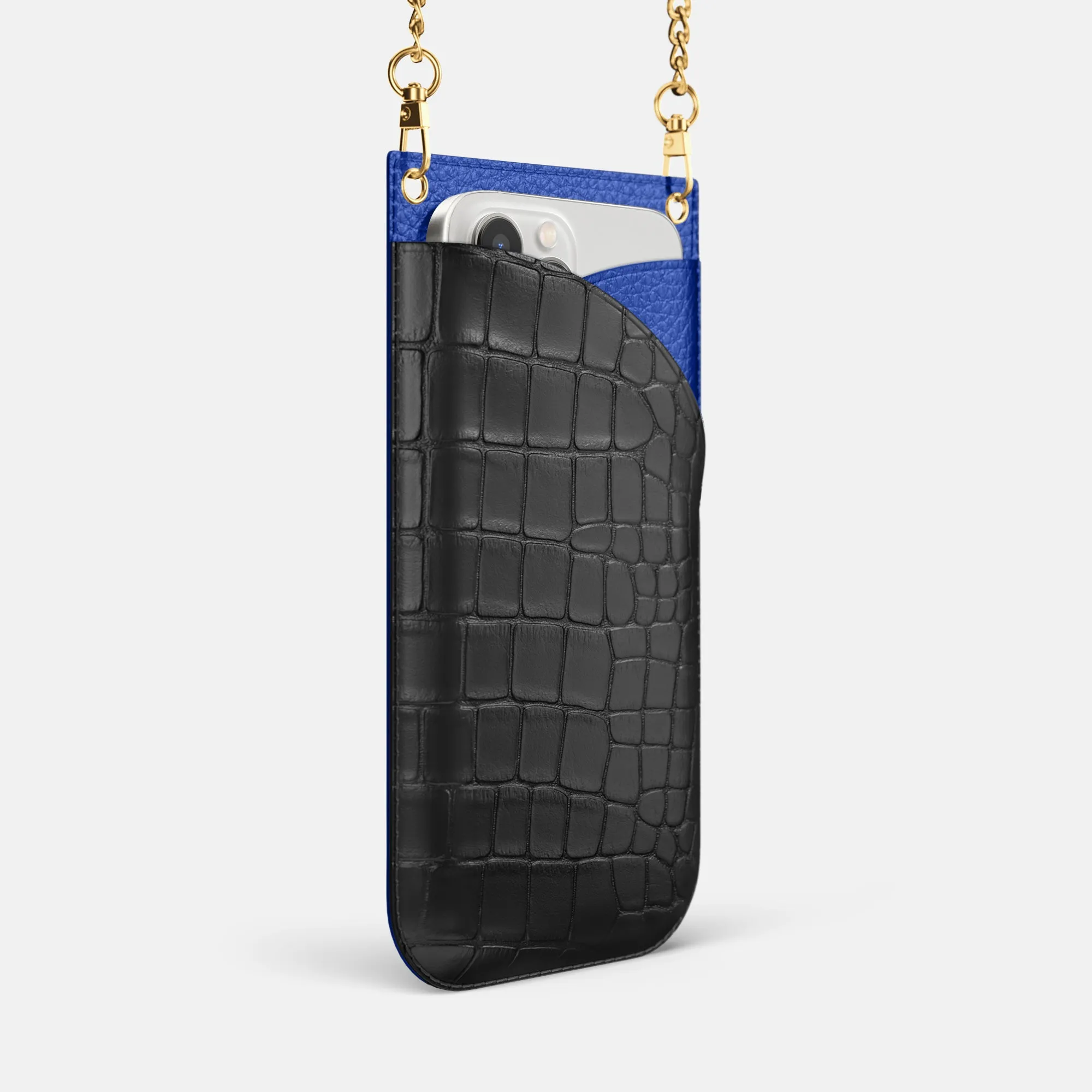 Crossbody Bag For iPhone 16 Pro Max In Alligator