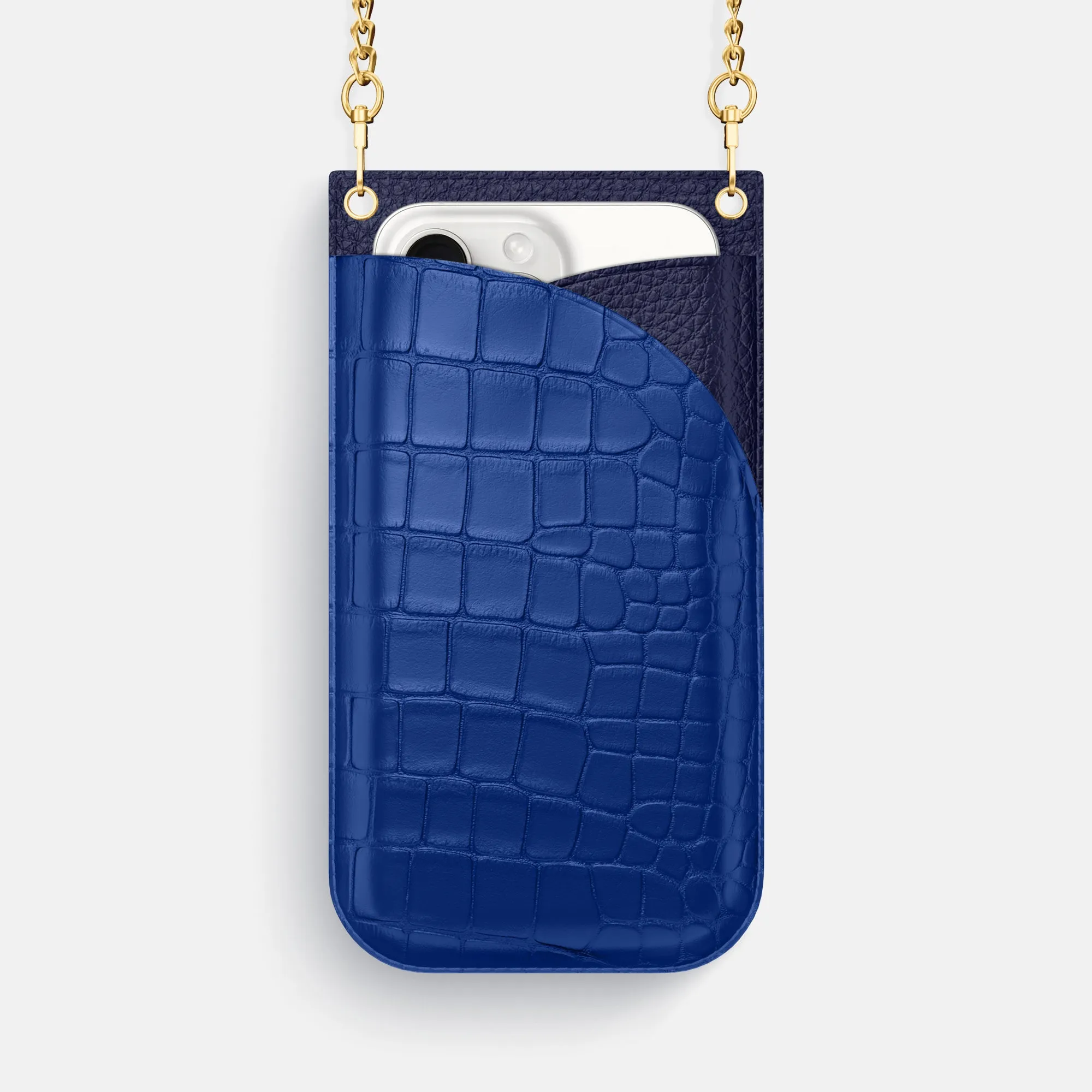 Crossbody Bag For iPhone 16 Pro Max In Alligator