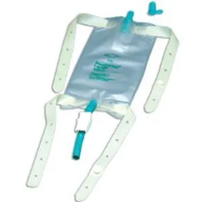 Dispoz-a-Bag Leg Bag with Rubber Cap Valve and Latex Straps, 19 oz.