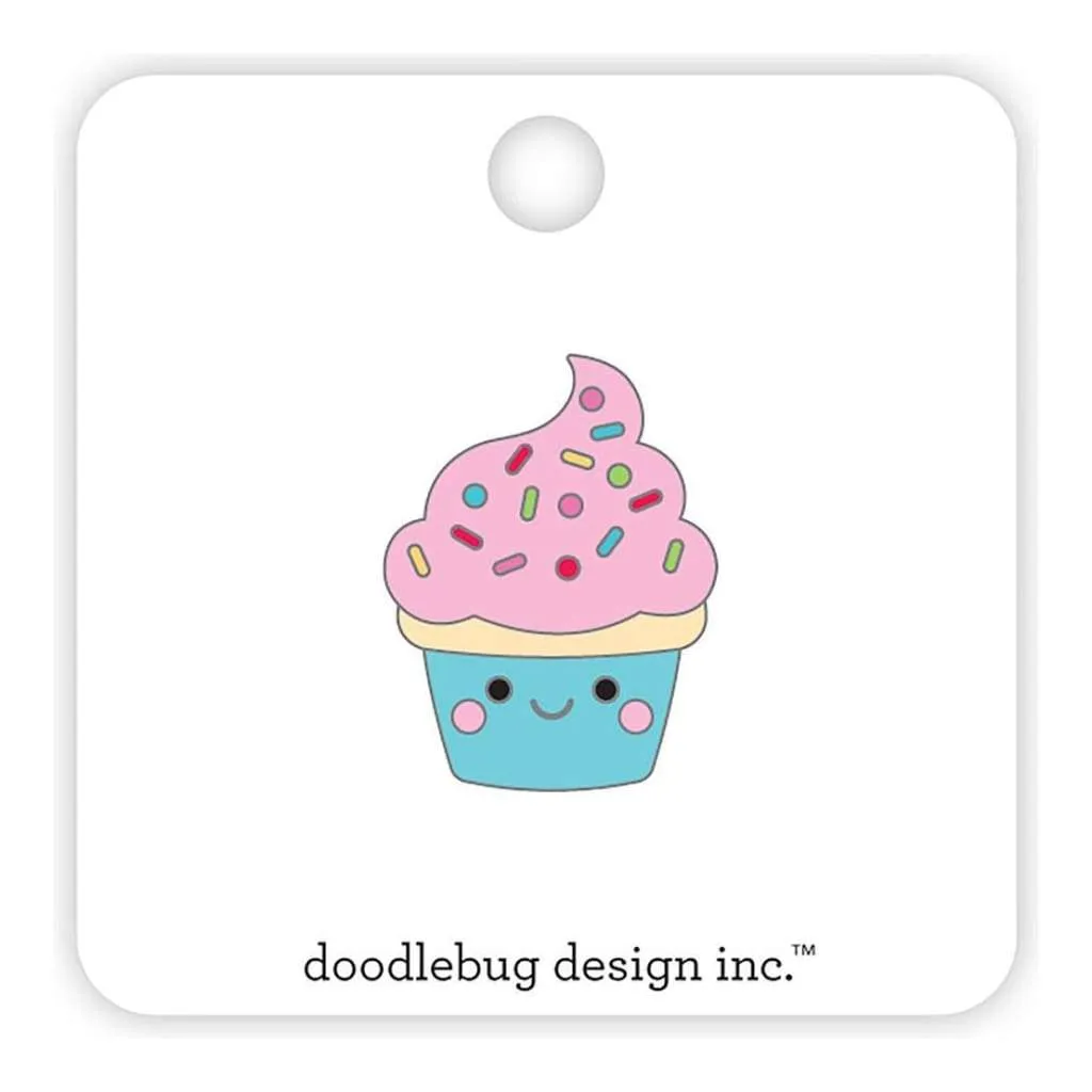 Doodlebug - Collectible Enamel Pin Cupcake*