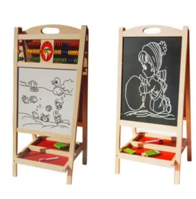 Double-Sided Foldable Drawing And Writing Boards